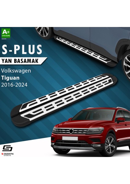 VW Tiguan 2 S-Plus Gri Yan Basamak 173 Cm Etekli 2016-2024 A+ Kalite