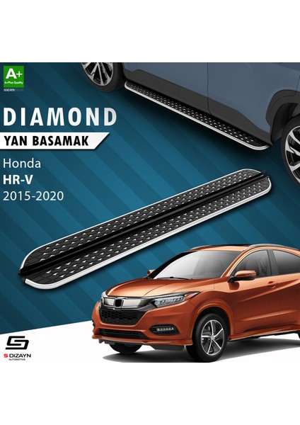 Honda HR-V 2 Diamond Krom Yan Basamak 173 Cm 2015-2020 A+ Kalite