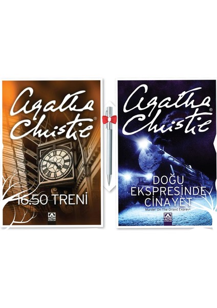 16.50 Treni - Doğu Ekspresinde Cinayet 2 Kitap – Agatha Christie