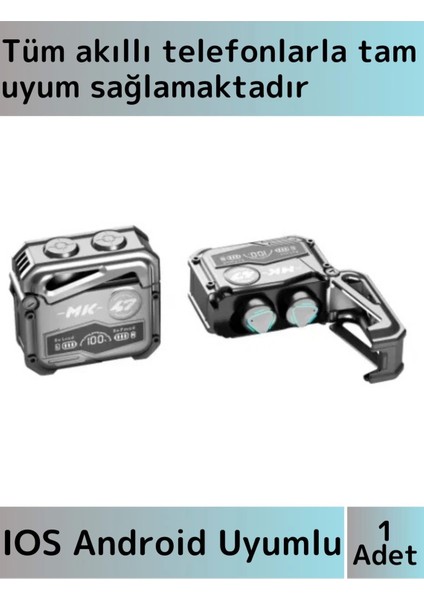 Premium iPhone 16 Pro Uyumlu Rgb Işıklı Minimum Gecikme Gamer Kulak Içi Bluetooth Oyuncu Kulaklığı