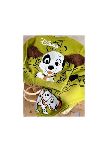 Erkek Çocuk 101 Dalmayians Sallanan Kulaklı Eşofman Takımı modelleri