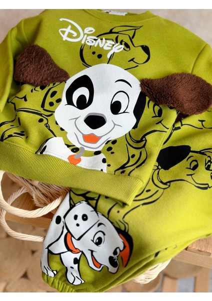 Erkek Çocuk 101 Dalmayians Sallanan Kulaklı Eşofman Takımı fırsatları