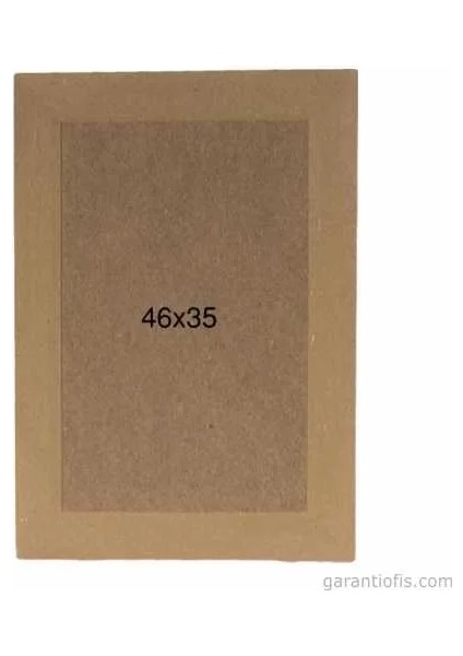 Hobi-Art Pa 232 Boyanabilir Dekoratif Ahşap Pano