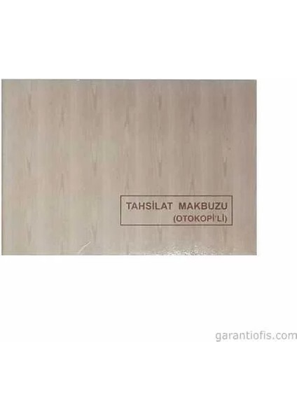 Otokopili Tahsilat Makbuzu 3 Nüsha