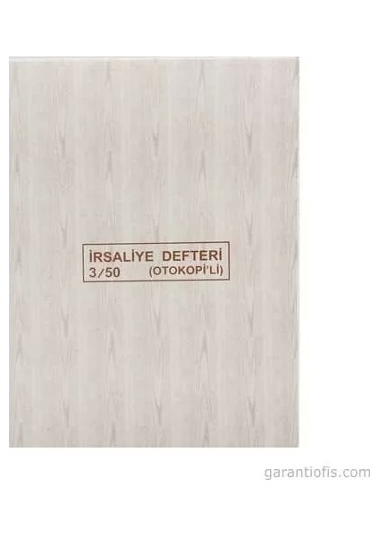 Otokopili Irsaliye Defteri 3/50 2 Nüsha