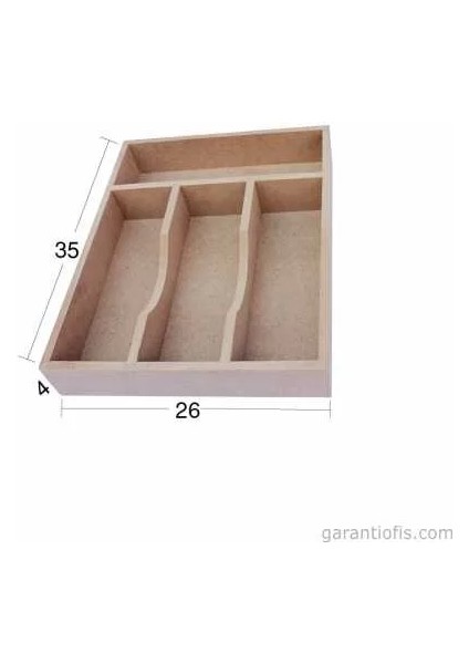 Hobi-Art Ku 351 Boyanabilir Ahşap Kutu