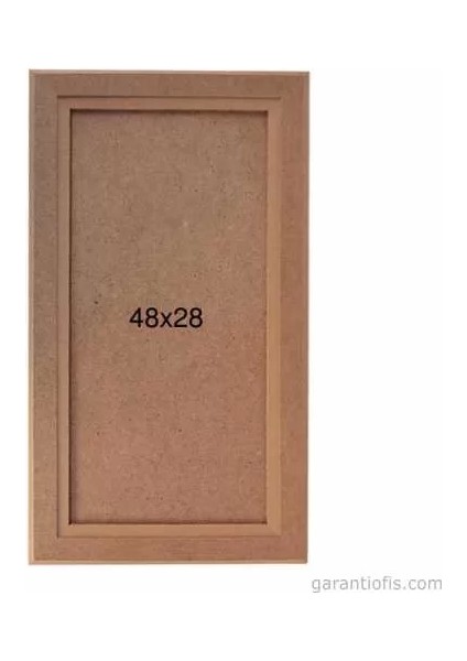 Hobi-Art Pa 245 Boyanabilir Dekoratif Ahşap Pano