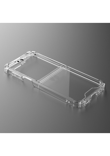 Samsung Galaxy Z Flip5 5g Şeffaf Akrilik Telefon Kapağı Takviyeli Köşeler (Yurt Dışından) fırsatları