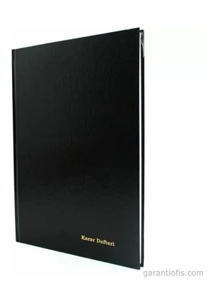 Numaralı Ciltli Karar Defteri 96 Yaprak