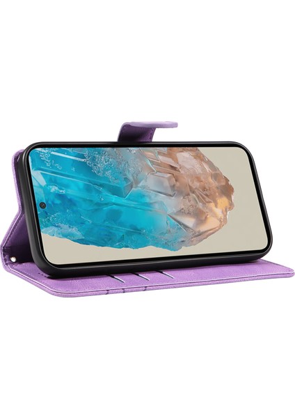 Samsung Galaxy M35 5g Pu Deri Cüzdan Standlı Telefon Kapağı (Yurt Dışından) indirimleri