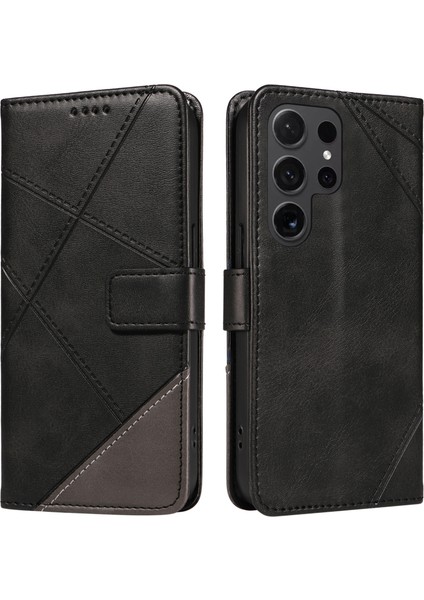 Samsung Galaxy S24 Ultra Pu Deri Telefon Kılıfı (Yurt Dışından)