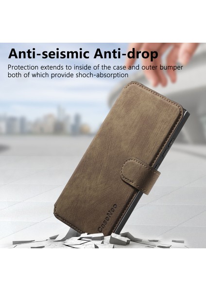 Samsung Galaxy S23 Ultra Deri Cüzdan Standı Çıkarılabilir Kapak (Yurt Dışından)