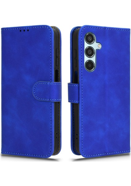 Samsung Galaxy M35 5g Deri-Düşmeyi Önleyici Cüzdan Çevirmeli Telefon Kapağı (Yurt Dışından)