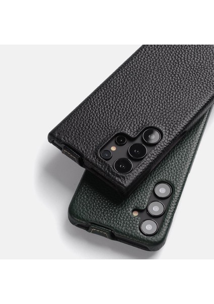 Samsung Galaxy S24 Ultra Hakiki Inek Deri Telefon Kılıfı (Yurt Dışından) modelleri