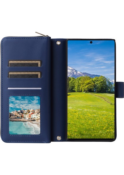 Samsung Galaxy S23 Ultra Fermuarlı Pu Deri Telefon Kılıfı (Yurt Dışından) fiyatları