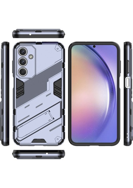 Samsung Galaxy M35 5g Pc+Tpu Darbeye Dayanıklı Telefon Kılıfı ve Kickstand (Yurt Dışından) fırsatları