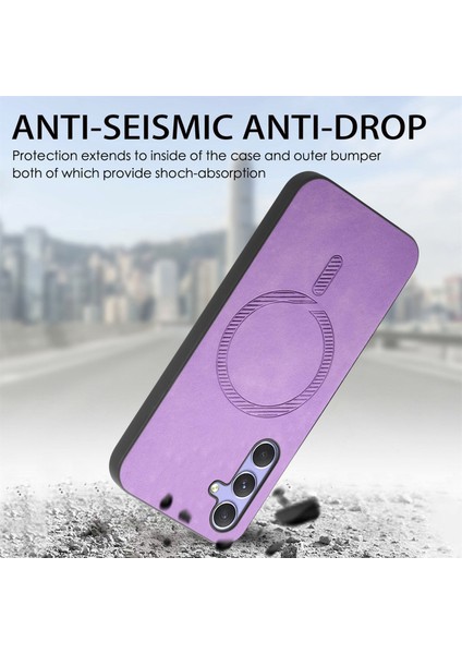 Samsung Galaxy A54 5g Deri Ten-Dokunmatik Telefon Kılıfı Magsafe ile Uyumlu (Yurt Dışından) fırsatları