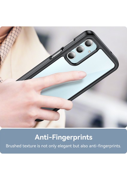 Samsung Galaxy M35 5g Darbeye Dayanıklı Kılıf Tpu + Akrilik Koruyucu Şeffaf Telefon Kapağı (Yurt Dışından) indirimleri