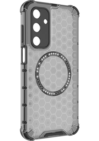 Samsung Galaxy M35 5g Tpu+Pc Telefon Kılıfı Magsafe ile Uyumlu (Yurt Dışından) modelleri