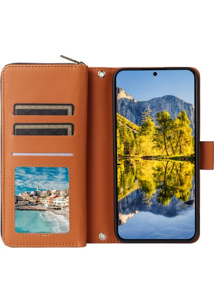 Samsung Galaxy A54 5g Pu Deri Telefon Kılıfı 2 Askılı (Yurt Dışından)