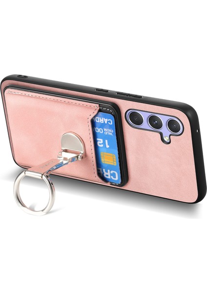 Samsung Galaxy A54 5g Kart Tutucu ile Cilt Dokunma Dokusu Düşmeye Lı Kılıf (Yurt Dışından) modelleri