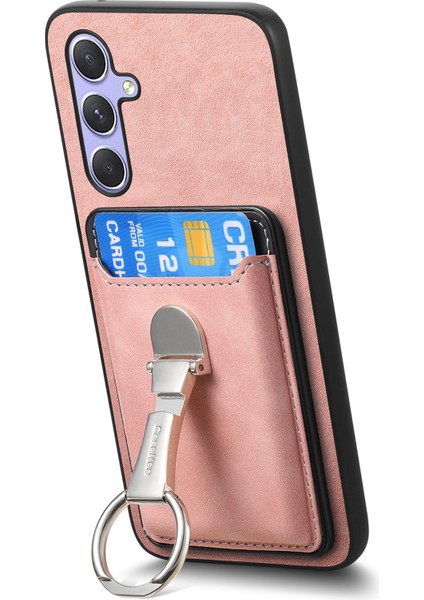 Samsung Galaxy A54 5g Kart Tutucu ile Cilt Dokunma Dokusu Düşmeye Lı Kılıf (Yurt Dışından) fırsatları