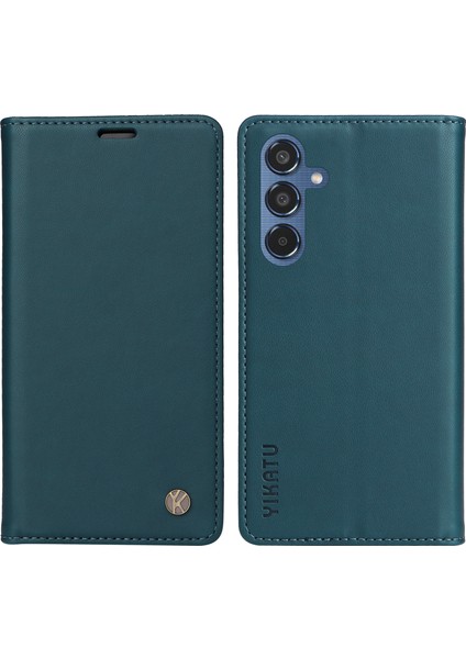 Samsung Galaxy M35 5g Deri Kapaklı Telefon Kılıfı (Yurt Dışından)