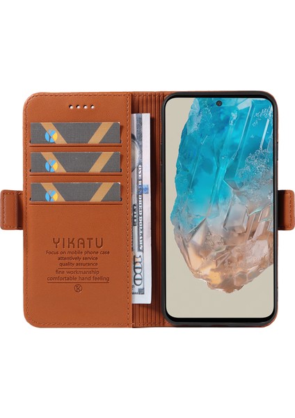 Samsung Galaxy M35 5g Flip Cüzdan Darbeye Dayanıklı Deri Telefon Kılıfı (Yurt Dışından) fiyatları