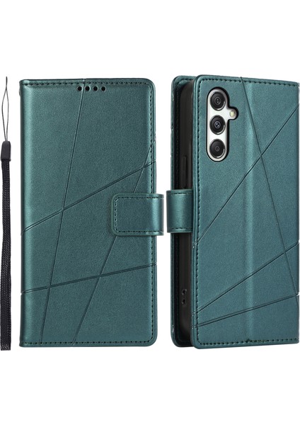 Samsung Galaxy M35 5g Deri Cüzdan Telefon Kılıfı (Yurt Dışından)