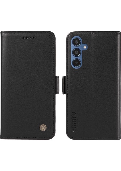 Samsung Galaxy M35 5g Flip Cüzdan Darbeye Dayanıklı Deri Telefon Kılıfı (Yurt Dışından)