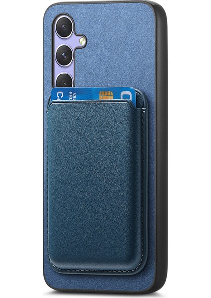 Samsung Galaxy A54 5g Manyetik Kart Sahibinin Pu Deri+Tpu Telefon Kılıfı (Yurt Dışından)