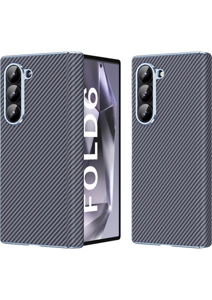 Samsung Galaxy Z Fold6 5g Deri+Pc Telefon Kılıfı Menteşe Korumalı (Yurt Dışından)