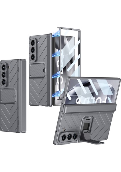 Samsung Galaxy Z Fold6 5g Kickstand Pc Telefon Kapağı (Yurt Dışından)