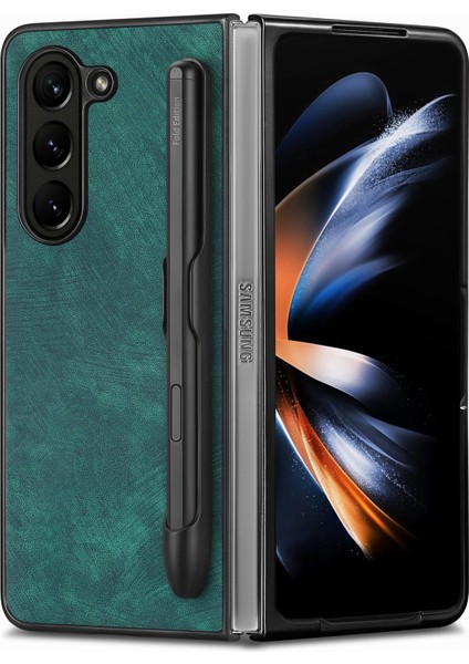 Samsung Galaxy Z Fold6 5g Retro Pu Deri + Pc Kapağı (Yurt Dışından) fiyatları
