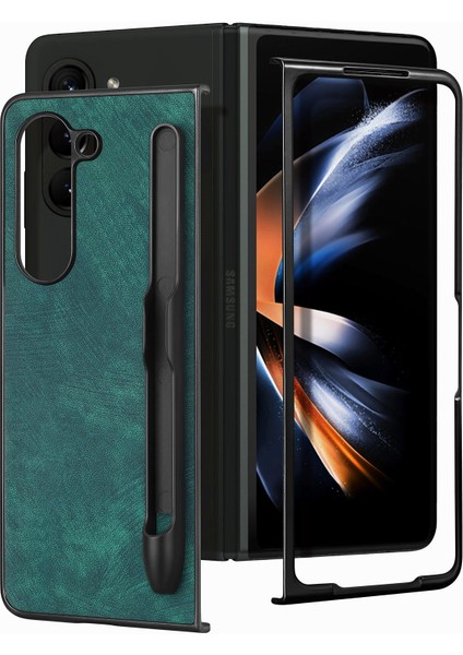 Samsung Galaxy Z Fold6 5g Retro Pu Deri + Pc Kapağı (Yurt Dışından) modelleri