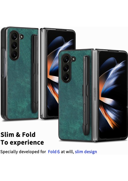 Samsung Galaxy Z Fold6 5g Retro Pu Deri + Pc Kapağı (Yurt Dışından) indirimleri