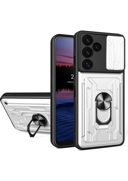 Samsung Galaxy S24 Fe Pc+Tpu Kickstand Telefon Arka Kapak (Yurt Dışından)