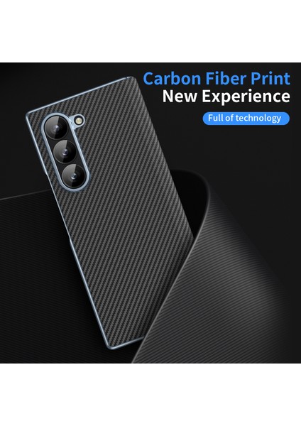 Samsung Galaxy Z Fold6 5g Deri+Pc Telefon Kılıfı Menteşe Korumalı (Yurt Dışından)