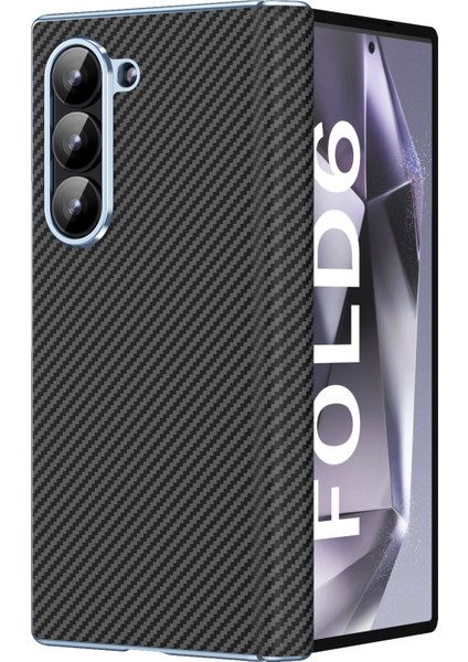 Samsung Galaxy Z Fold6 5g Deri+Pc Telefon Kılıfı Menteşe Korumalı (Yurt Dışından)