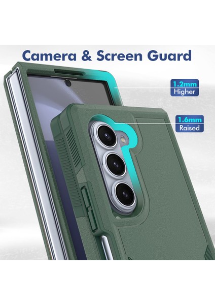 Samsung Galaxy Z Fold6 5g Koruyucu Pc+Tpu Telefon Kılıfı (Yurt Dışından) fiyatları