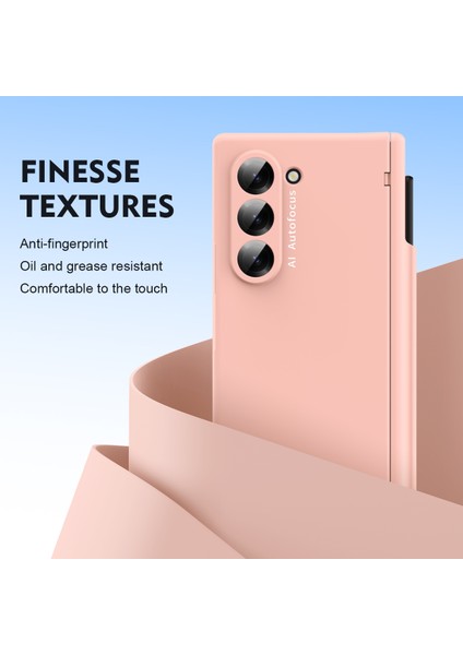 Samsung Galaxy Z Fold6 5g Pu Deri+Pc Koruyucu Telefon Kılıfı (Yurt Dışından) modelleri