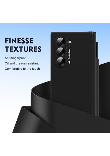 Samsung Galaxy Z Fold6 5g Pu Deri+Pc Koruyucu Telefon Kılıfı (Yurt Dışından) modelleri