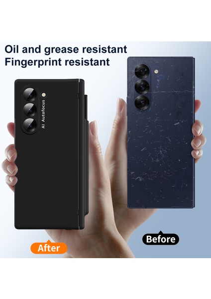 Samsung Galaxy Z Fold6 5g Pu Deri+Pc Koruyucu Telefon Kılıfı (Yurt Dışından) fırsatları