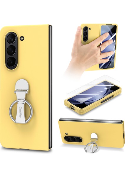 Samsung Galaxy Z Fold6 5g Halka Tutucu Pc Telefon Kapağı (Yurt Dışından)