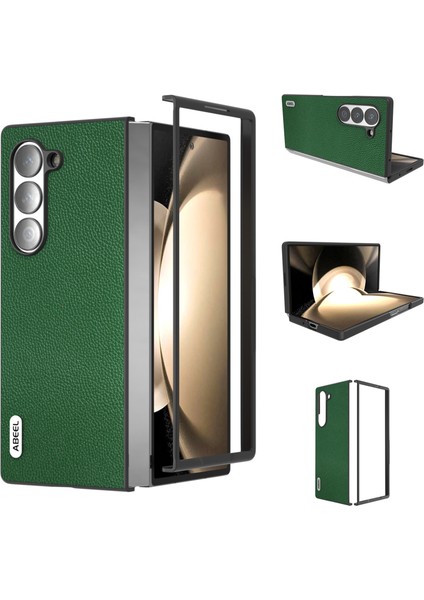 Samsung Galaxy Z Fold6 5g Litchi Doku Kaymaz Telefon Kapağı (Yurt Dışından)