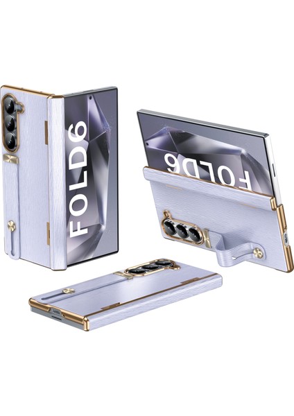 Samsung Galaxy Z Fold6 5g Deri+Pc Telefon Kılıfı (Yurt Dışından)