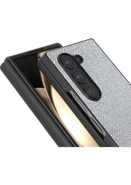 Samsung Galaxy Z Fold6 5g Taşlı Dokulu Pu+Pc Telefon Kılıfı (Yurt Dışından) modelleri