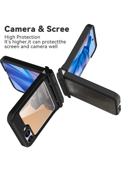 Samsung Galaxy Z Flip6 5g Crazy Horse Texture Pu+Pc Telefon Kılıfı (Yurt Dışından) indirimleri