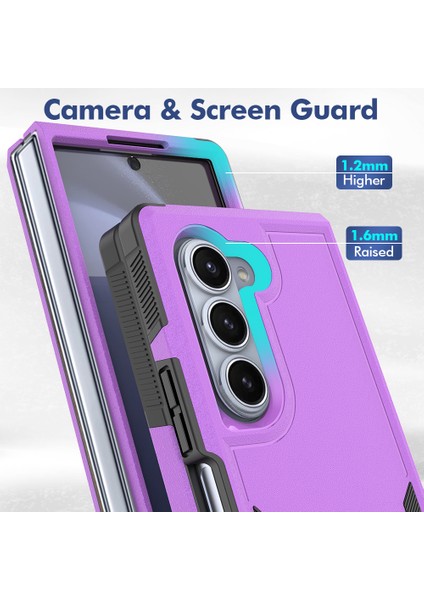 Samsung Galaxy Z Fold6 5g Koruyucu Pc+Tpu Telefon Kılıfı (Yurt Dışından) fiyatları