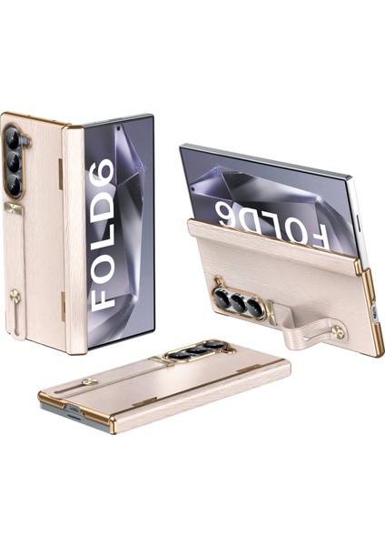 Samsung Galaxy Z Fold6 5g Deri+Pc Telefon Kılıfı (Yurt Dışından)